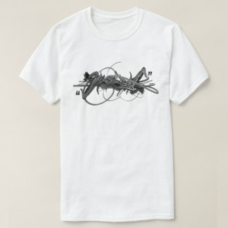 Graffiti t shirt design phased