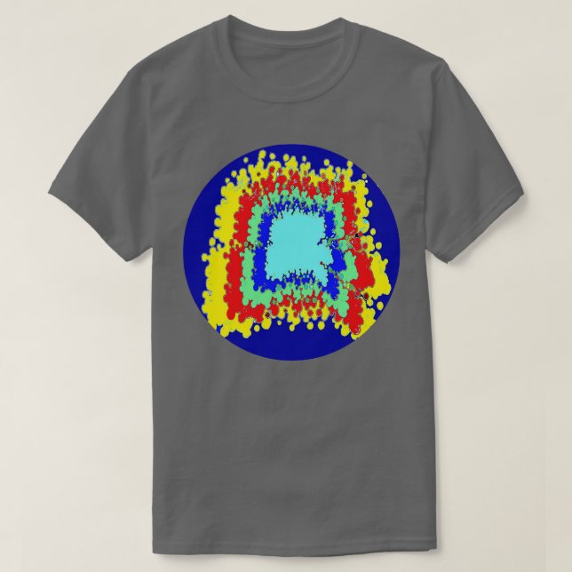 Graffiti Target Splash T-Shirt (Design Front)