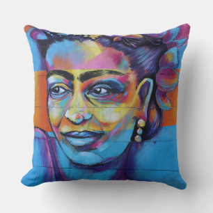 Graffiti Throw Pillow