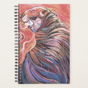 Graffiti Tiger Modern Art Bright Journal Planner
