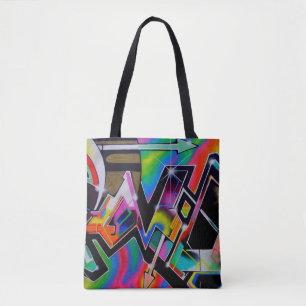 Graffiti tote bag