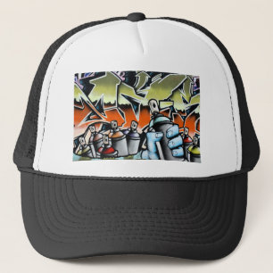 Graffiti Trucker Hat