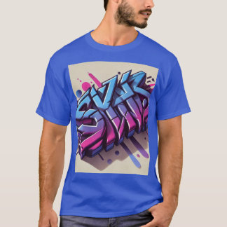 Graffiti urbain 3D Drift Design T-shirt