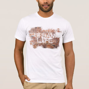 Graffiti URBAN LIFE GRUNGE BRICKS T-Shirt
