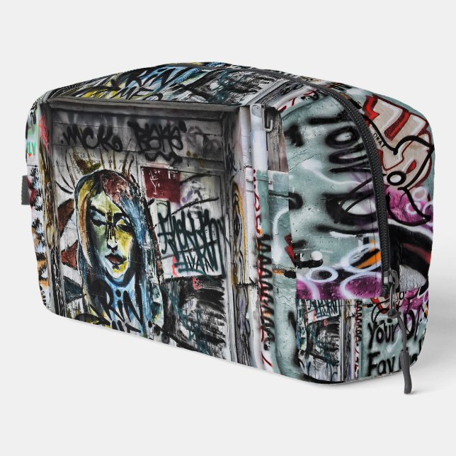Graffiti Urban Street Cool Grunge Modern Unique Dopp Kit (Right Corner)