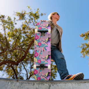 Graffiti Urban Streetwear Pattern  Skateboard