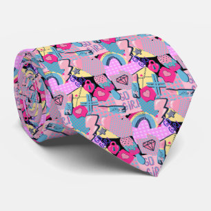 Graffiti Urban Streetwear Pattern Tie