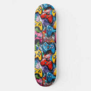 Graffiti Vidéo Jeu Cool Conçu Skateboard
