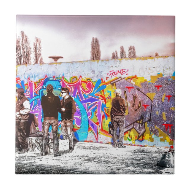 Graffiti Wall Project Tile (Front)