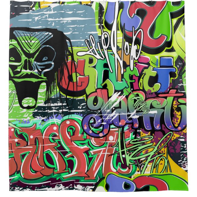 Graffiti Wall: Urban Hip Hop (Front)