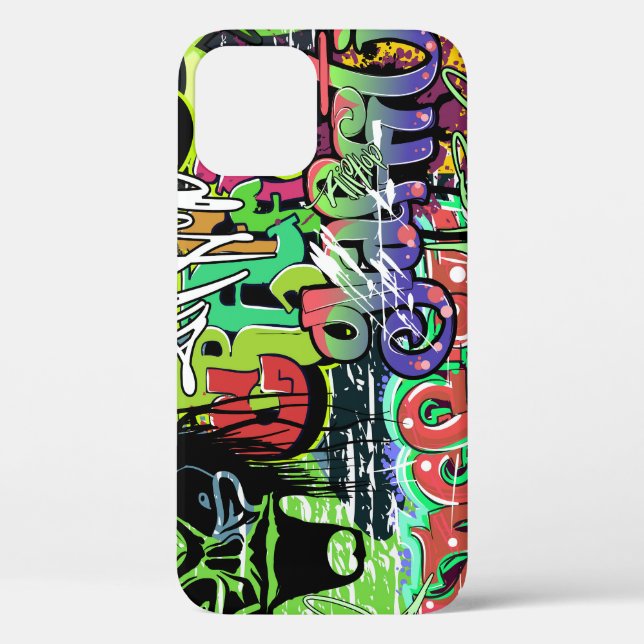 Graffiti Wall: Urban Hip Hop Case-Mate iPhone Case (Back)