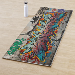 Graffiti  yoga mat