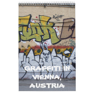 Graffitis In Vienna Austria 2021 Calendar
