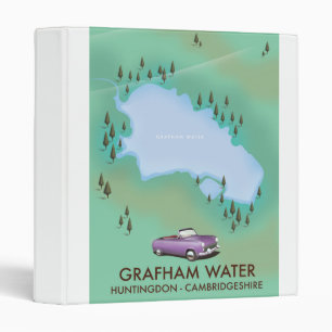Grafham Water Huntingdon Cambridgeshire Map Binder