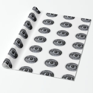 Grafitti Eye Wrapping Paper