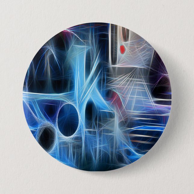 grafittineone 3 inch round button (Front)