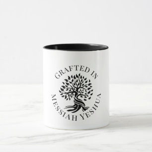 Grafted In Messiah Yeshua Messianic Christian Mug