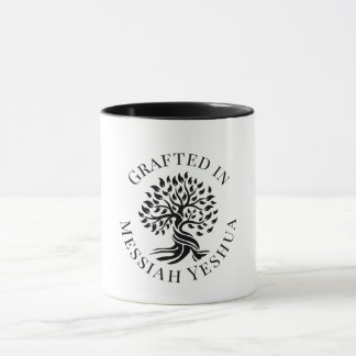 Grafted In Messiah Yeshua Messianic Christian Mug