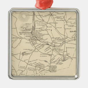 Grafton, Grafton Co Metal Ornament