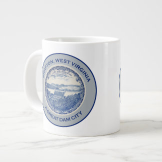 Grafton, West Virginia - A Great Dam City Large Coffee Mug