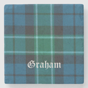 Graham, Graham Scottish Tartan, Graham Clan,Graham Stone Coaster