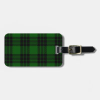 Graham tartan green black plaid