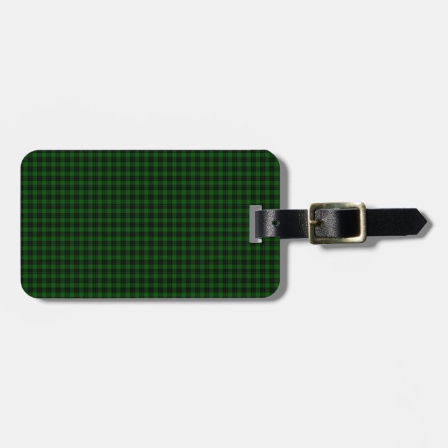 Graham Tartan Luggage Tag (Front Horizontal)