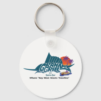 Graham's Grill Logo Keychain