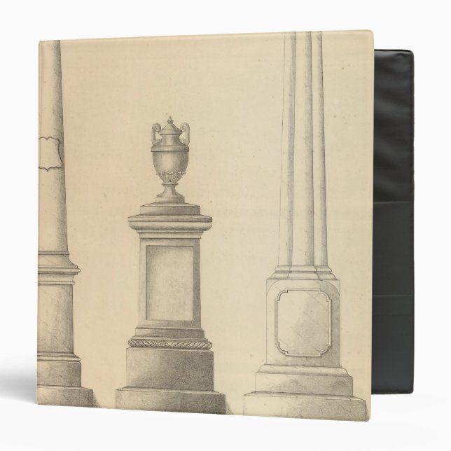 Graham's Marble and Granite Monument Works Binder (Front/Inside)