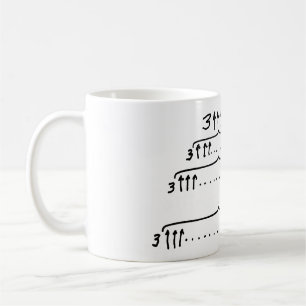 GRAHAM'S NUMBER in GRAHAM'S OWN HANDWRITING Coffee Mug