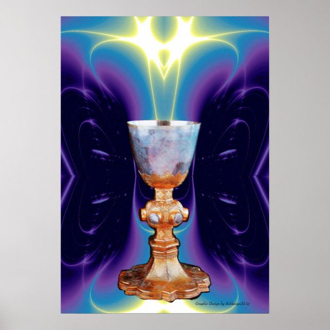 GRAIL / CHALICE OF HOLY MASS POSTER (Front)