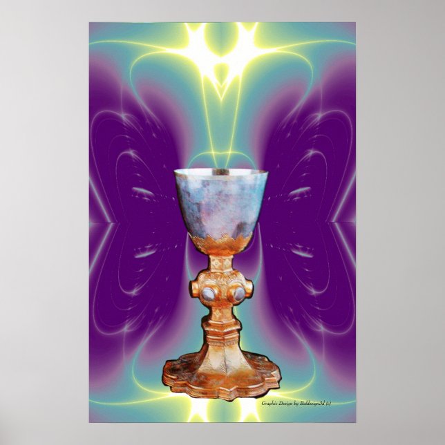 GRAIL / CHALICE OF HOLY MASS POSTER (Front)