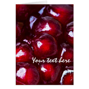 Graines de grenade rouge