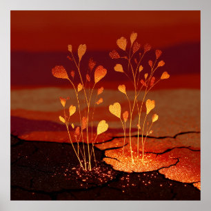 Graines émergentes - Poster Solarpunk