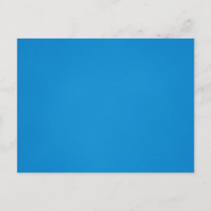 Grainy Bright Blue Background Postcard