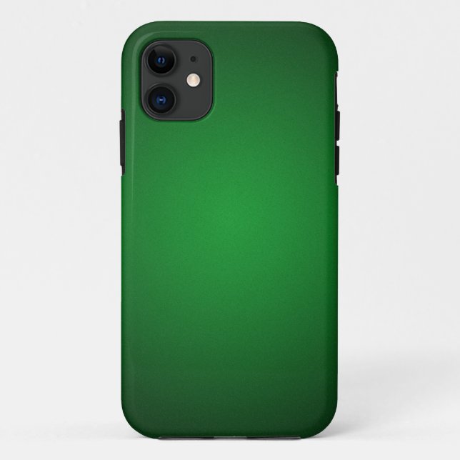 Grainy Green-Black Vignette Case-Mate iPhone Case (Back)