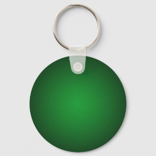 Grainy Green-Black Vignette Keychain