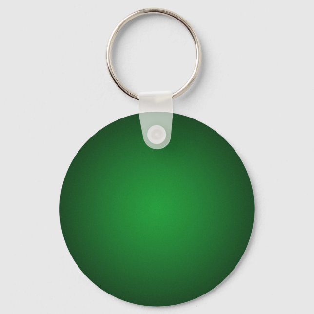 Grainy Green-Black Vignette Keychain (Front)
