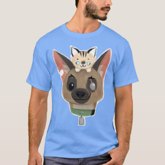 Grainy Pixie and Brutus  T-Shirt
