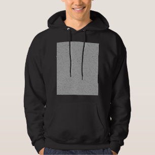 Grainy Plain Grey Colour Design Hoodie