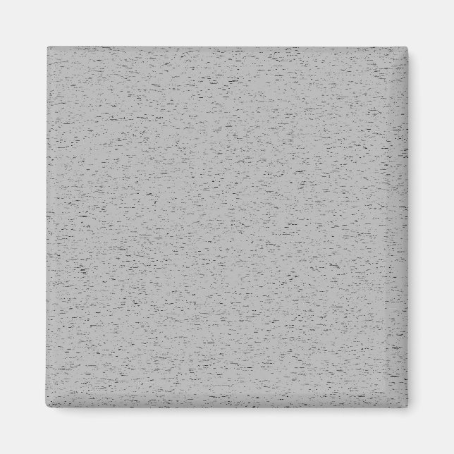 Grainy Plain Grey Colour Design  Magnet (Front)