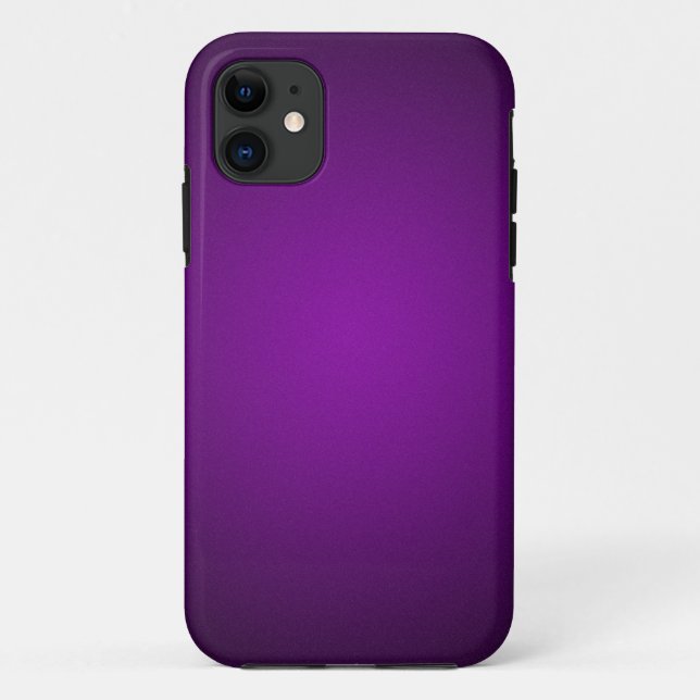 Grainy Purple-Black Vignette Case-Mate iPhone Case (Back)