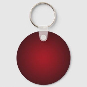 Grainy Red-Black Vignette Keychain