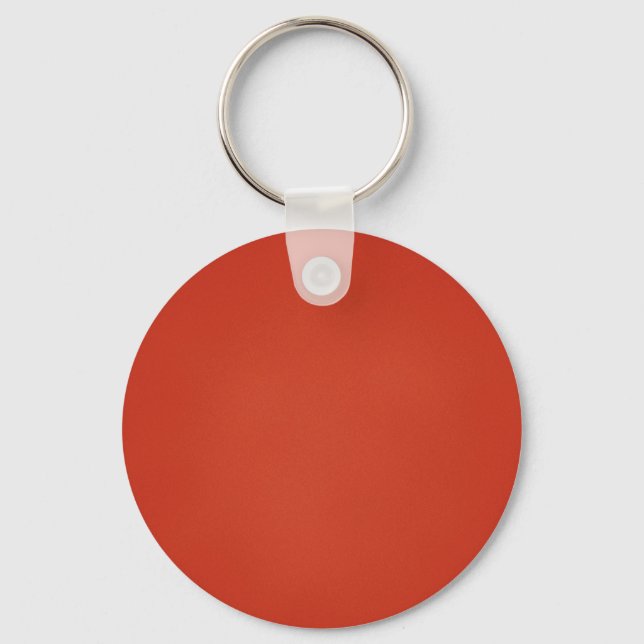 Grainy Warm Red Background Keychain (Front)