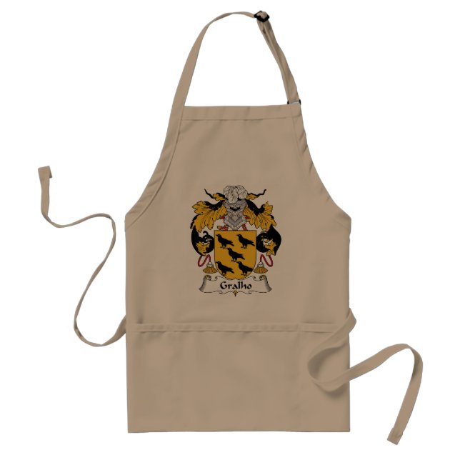 Gralho Family Crest Standard Apron (Front)