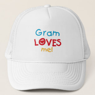Gram Loves Me T-shirts and Gifts Trucker Hat