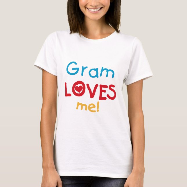 Gram Loves Me T-shirts et cadeaux (Devant)