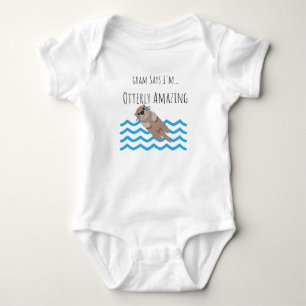 Gram Says I'm Otterly Amazing baby bodysuit