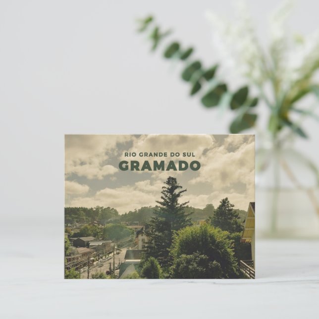 Gramado - Rio Grande do Sul  Postcard (Standing Front)