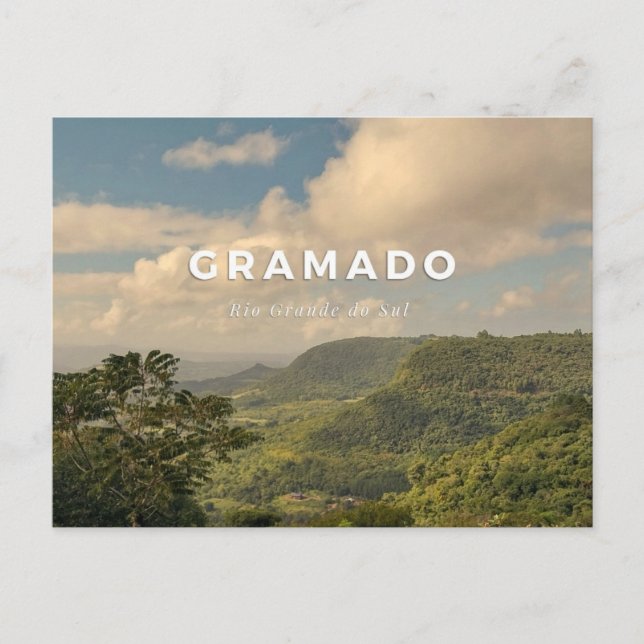 Gramado - Rio Grande do Sul  Postcard (Front)